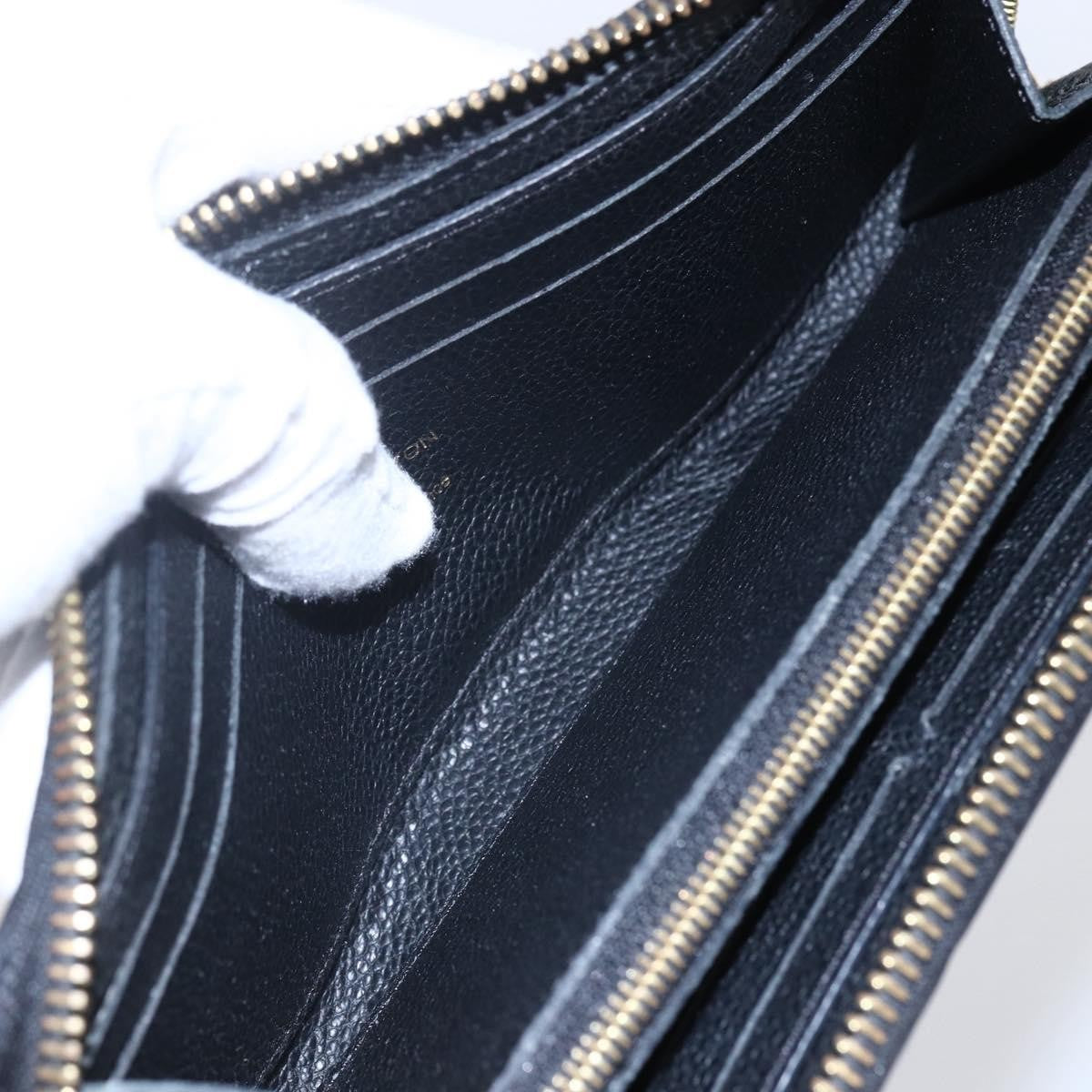 Louis Vuitton Portefeuille zippy Monogramme Empreinte Monogramme Empreinte, BLACK, LEATHER, Wallets