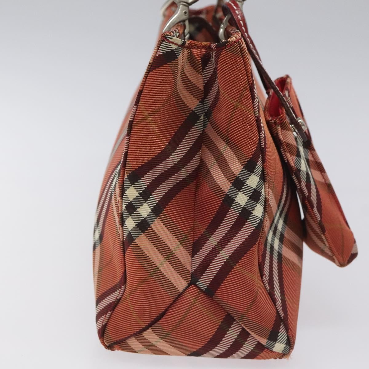 Burberry Nova Check Handbag Nova Check Canvas, RED, NYLON, Handbag