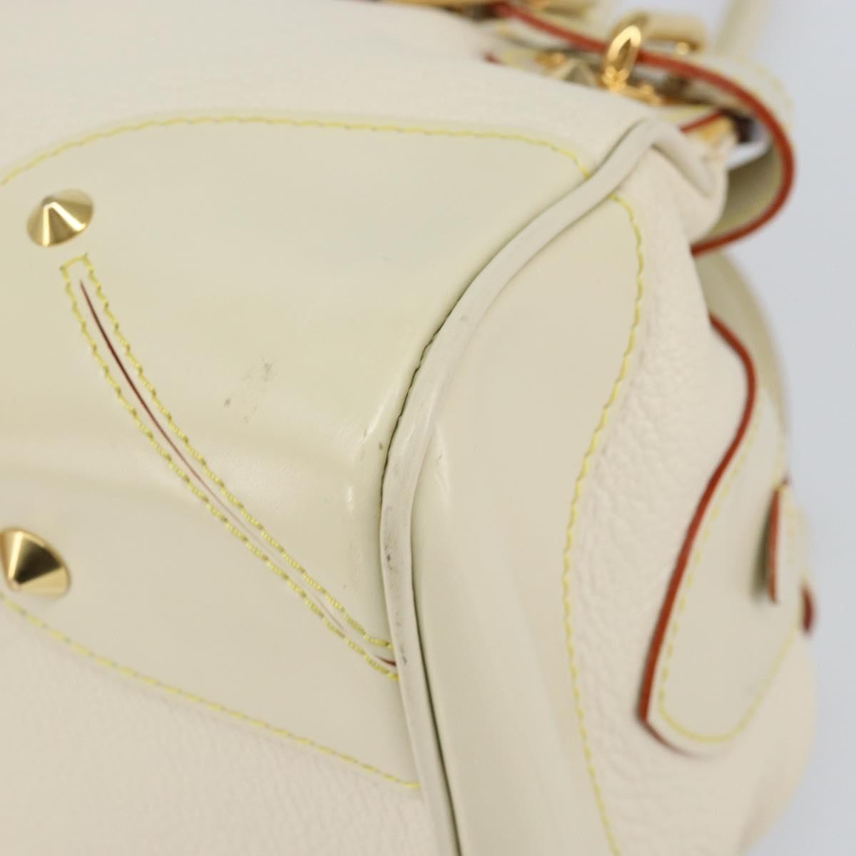Louis Vuitton Suhali Le Radieux Handbag Leather, WHITE, LEATHER, Handbag
