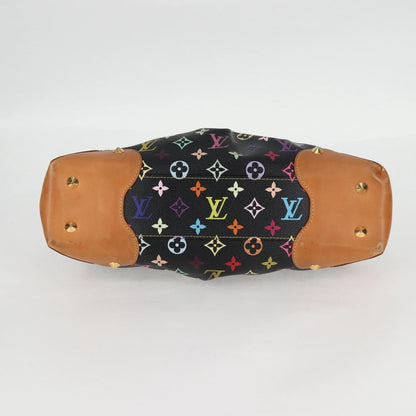 Louis Vuitton Judy Handbag Monogram Multicolor, BLACK, CANVAS, Handbag