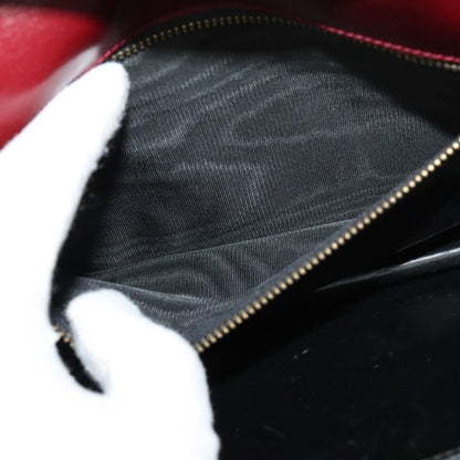 Salvatore Ferragamo Flap Shoulder Bag Suede, BURGUNDY, SUEDE, Shoulder bag