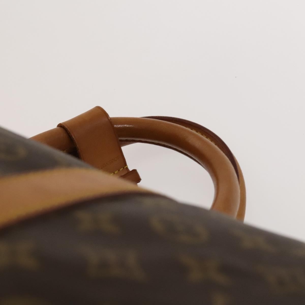 Louis Vuitton Keepall Bag Monogram Canvas, BROWN, CANVAS, Travel bag