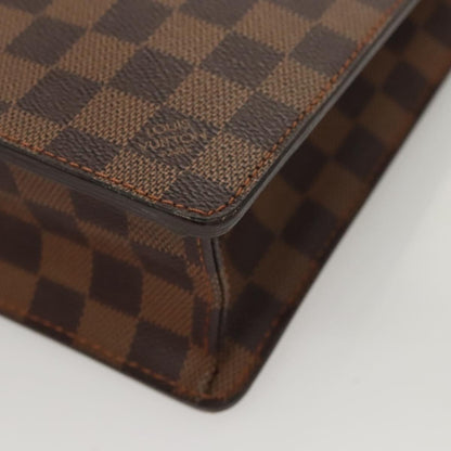 Louis Vuitton Altona Bag Damier, BROWN, CANVAS, Briefcase