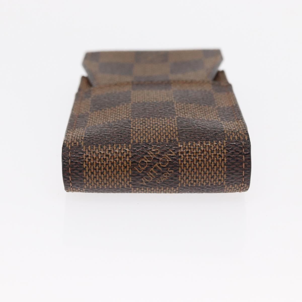Louis Vuitton Etui Cigarette Case Monogram canvas, BROWN, CANVAS, Wallets