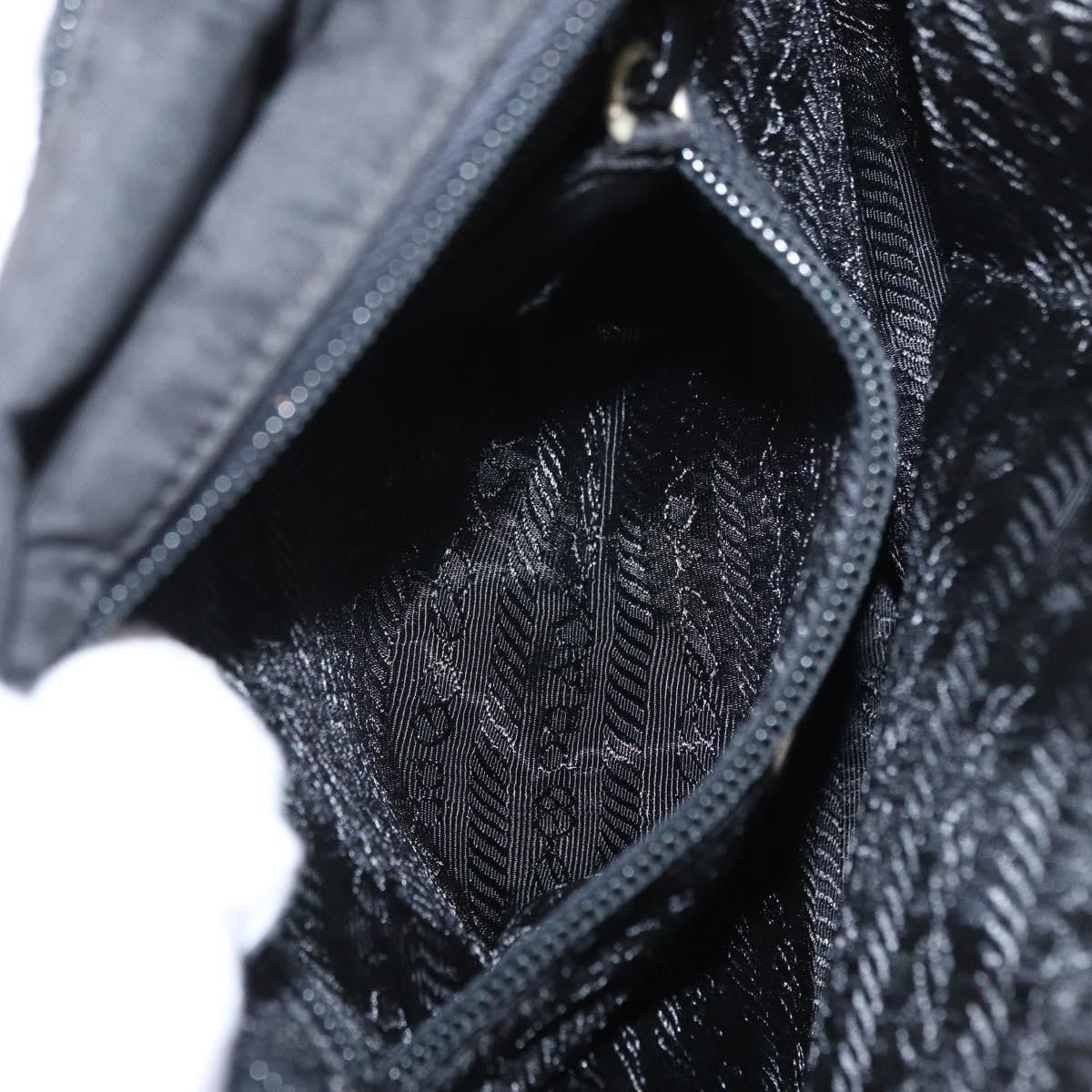 Prada Vintage Handbag Tessuto, BLACK, NYLON, Handbag
