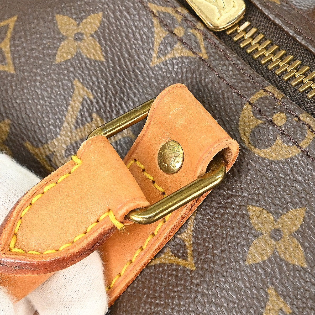 Louis Vuitton Keepall Bag Monogram Canvas, Brown, Canvas, Travel Bag