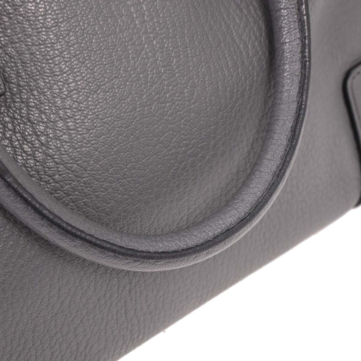 Loewe Amazona Bag Leather, GRAY, LEATHER, Handbag