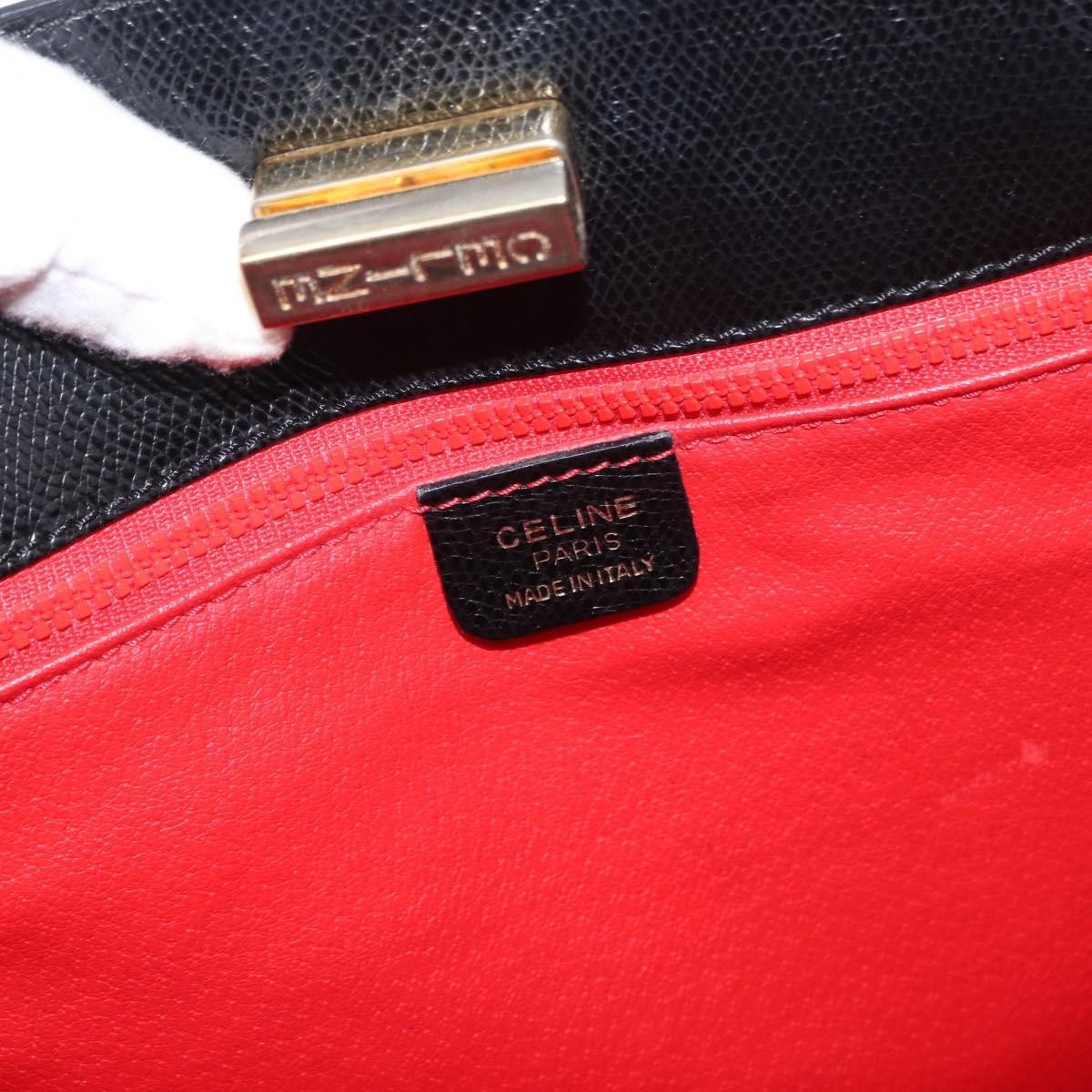 Celine Tote bag Leather, BLACK, LEATHER, Tote bag