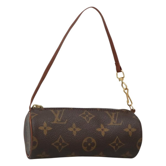 Louis Vuitton Papillon Pochette Monogram Canvas, BROWN, CANVAS, Handbag