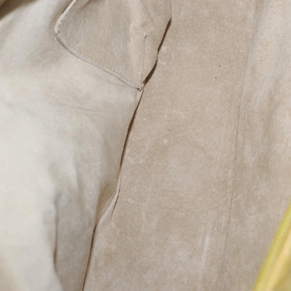 Bottega Veneta Vintage handbag Leather, YELLOW, LEATHER, Handbag