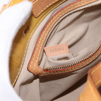 Louis Vuitton Reade Handbag Monogram Vernis, BEIGE, PATENT_LEATHER, Handbag
