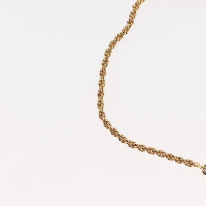 Christian Dior Vintage Logo Bracelet Metal, GOLD, METAL, Bracelet