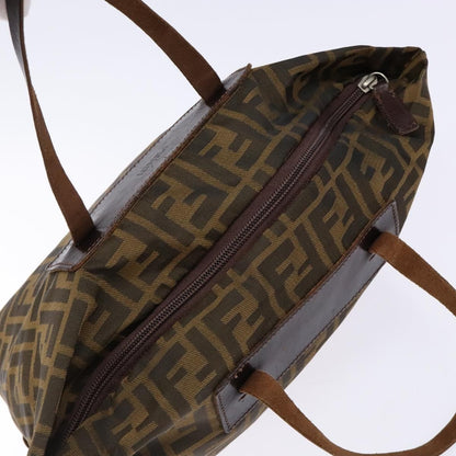 Fendi Vintage Zucca Zucca canvas, BROWN, CANVAS, Handbag