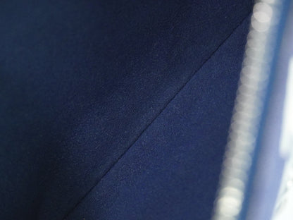 Louis Vuitton Double Zip Pochette Limited Edition Escale Monogram Giant, BLUE, CANVAS, Shoulder bag