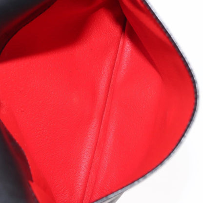 Celine Circle logo Leather, BLACK, LEATHER, Shoulder bag