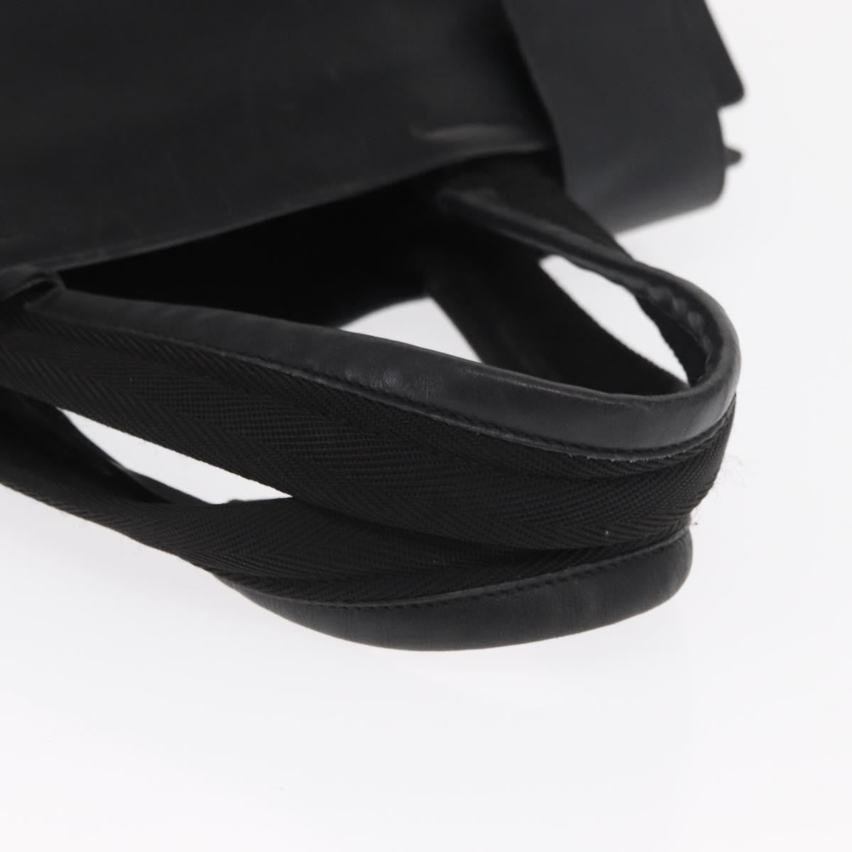 Prada Vintage Briefcase Leather, BLACK, LEATHER, Briefcase