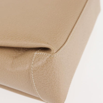 Gucci Vintage Convertible Bamboo Box Crossbody Bag Leather, BEIGE, LEATHER, Crossbody bag