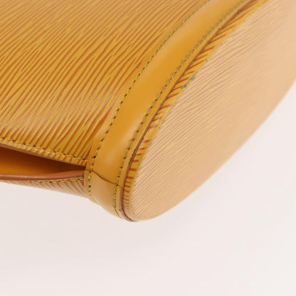 Louis Vuitton Saint Jacques Handbag Epi Leather, YELLOW, LEATHER, Handbag