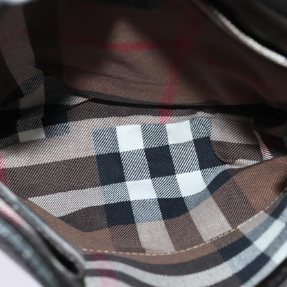 Burberry Vintage Shoulder Bag Leather, BROWN, LEATHER, Shoulder bag