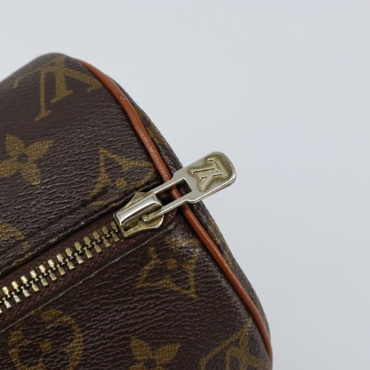 Louis Vuitton Papillon Handbag Monogram Canvas, BROWN, CANVAS, Handbag