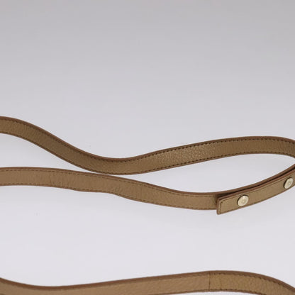 Bvlgari Chandra Flap Shoulder Bag Leather, GOLD, LEATHER, Shoulder bag