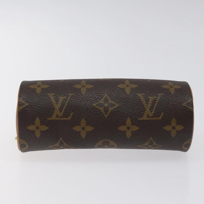 Louis Vuitton Papillon Pochette Monogram Canvas, BROWN, CANVAS, Handbag