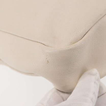 Chloe Vanessa Shoulder Bag Leather, ECRU, LEATHER, Shoulder bag