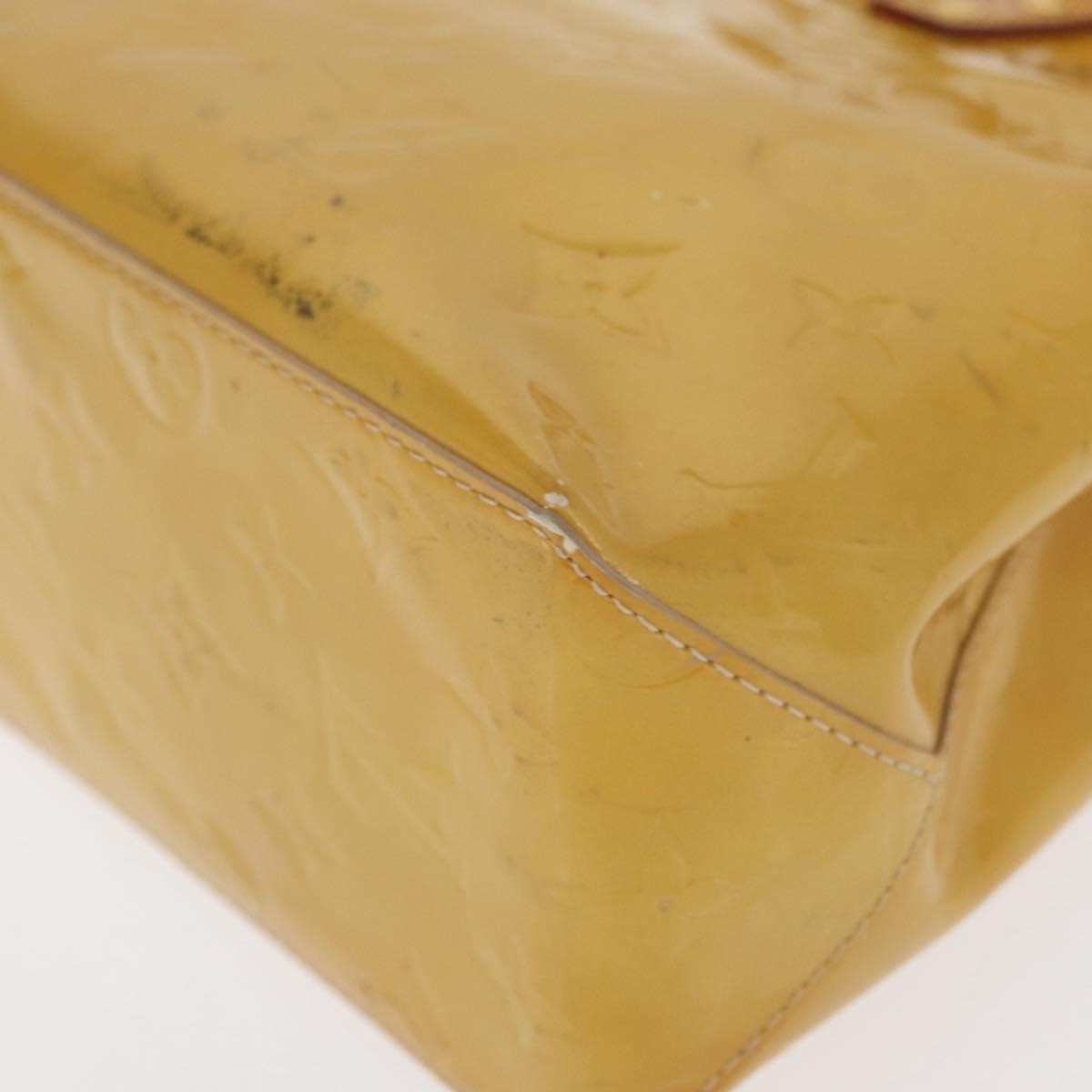 Louis Vuitton Reade Handbag Monogram Vernis, BEIGE, PATENT_LEATHER, Handbag