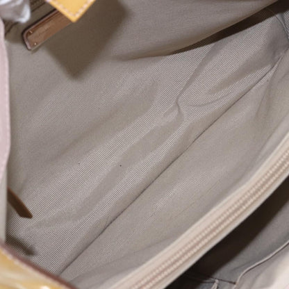 Salvatore Ferragamo Vala Handbag Patent leather, YELLOW, PATENT_LEATHER, Handbag