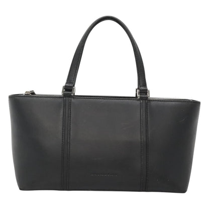 Burberry Vintage Handbag Leather, BLACK, LEATHER, Handbag