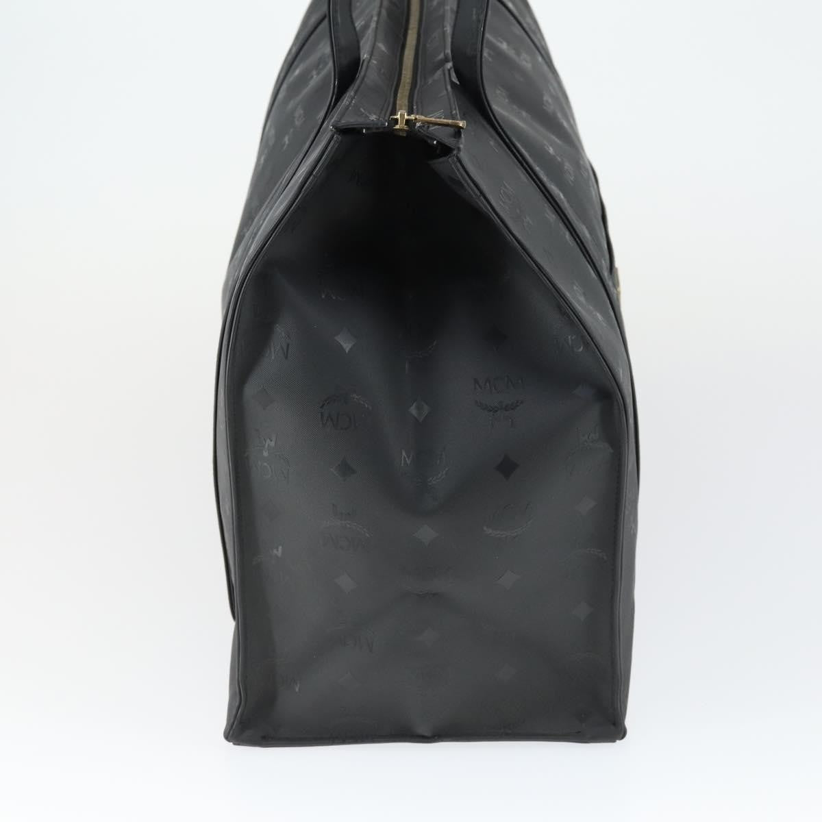 MCM Vintage Visetos Tote bag Canvas, BLACK, CANVAS, Tote bag