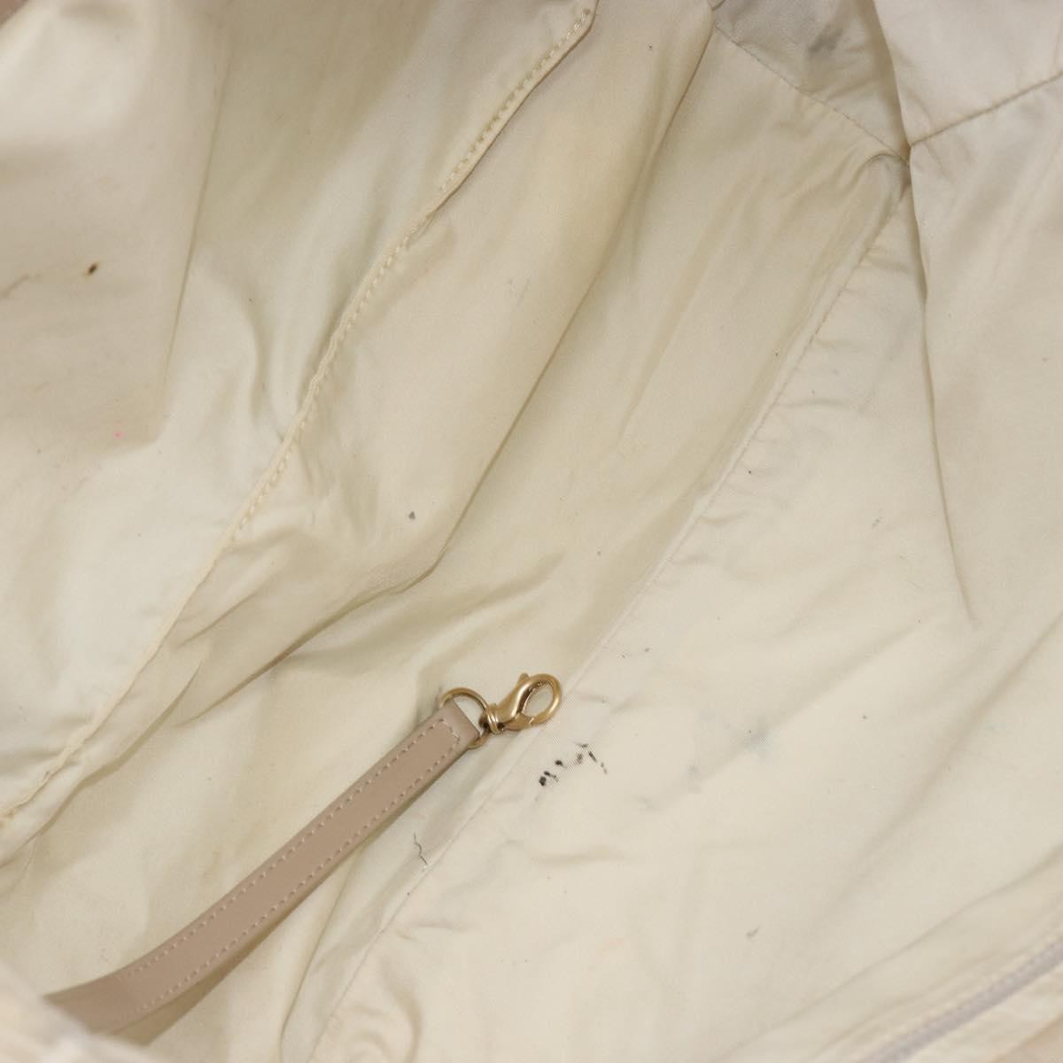 Chanel Travel Line Tote Nylon, BEIGE, NYLON, Tote bag