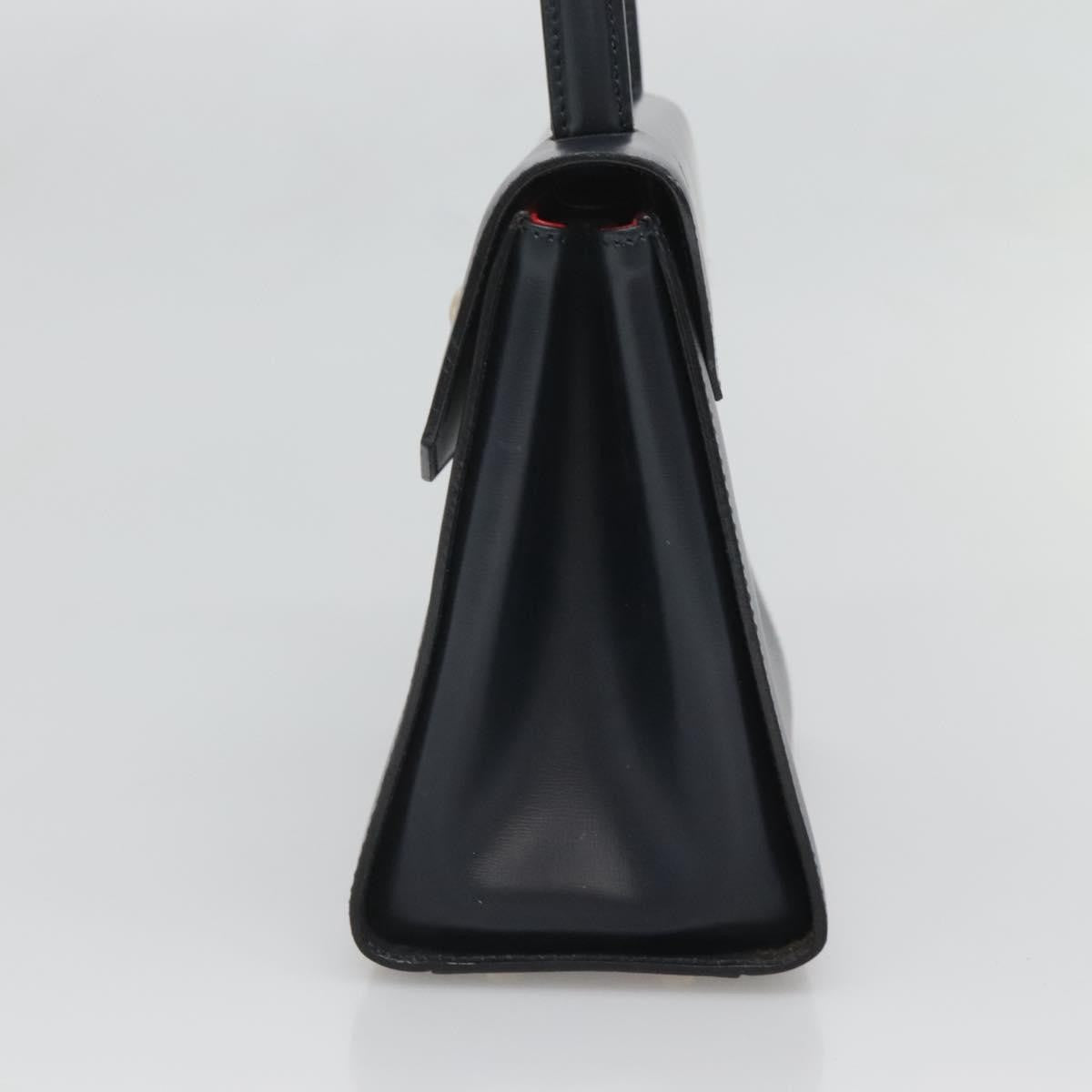 Celine Handbag Leather, NAVY, LEATHER, Handbag