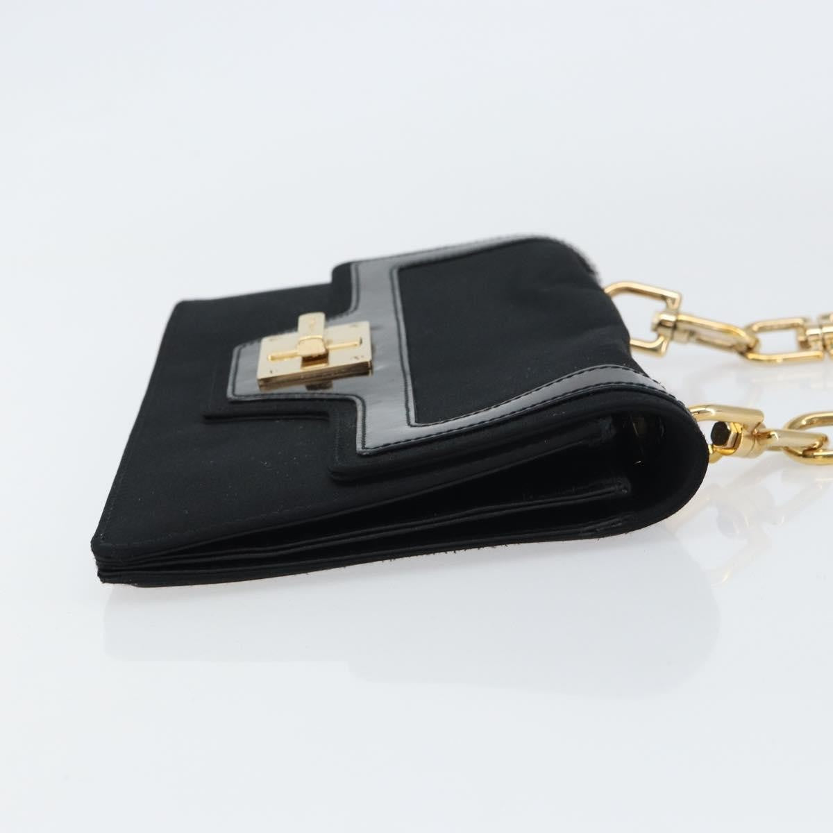 Givenchy Shoulder Bag Satin, BLACK, SATIN, Shoulder bag