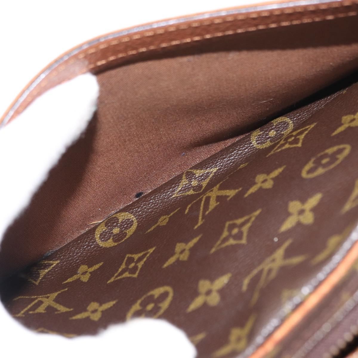 Louis Vuitton Jeune Fille Handbag Monogram Canvas, BROWN, CANVAS, Shoulder bag