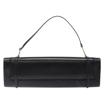 Loewe Vintage Shoulder Bag Leather, BLACK, LEATHER, Shoulder bag