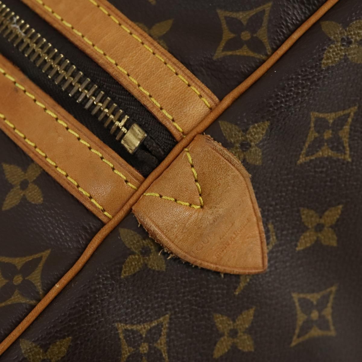 Louis Vuitton Sac Souple Handbag Monogram Canvas, BROWN, CANVAS, Travel bag