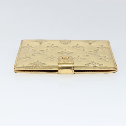 Louis Vuitton Agenda Cover Patent Leather, GOLD, PATENT_LEATHER, Wallets