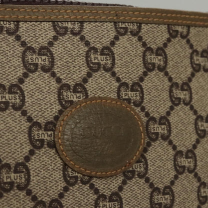 Gucci GG Plus Supreme Pouch Canvas, BEIGE, CANVAS, Clutche & pouche