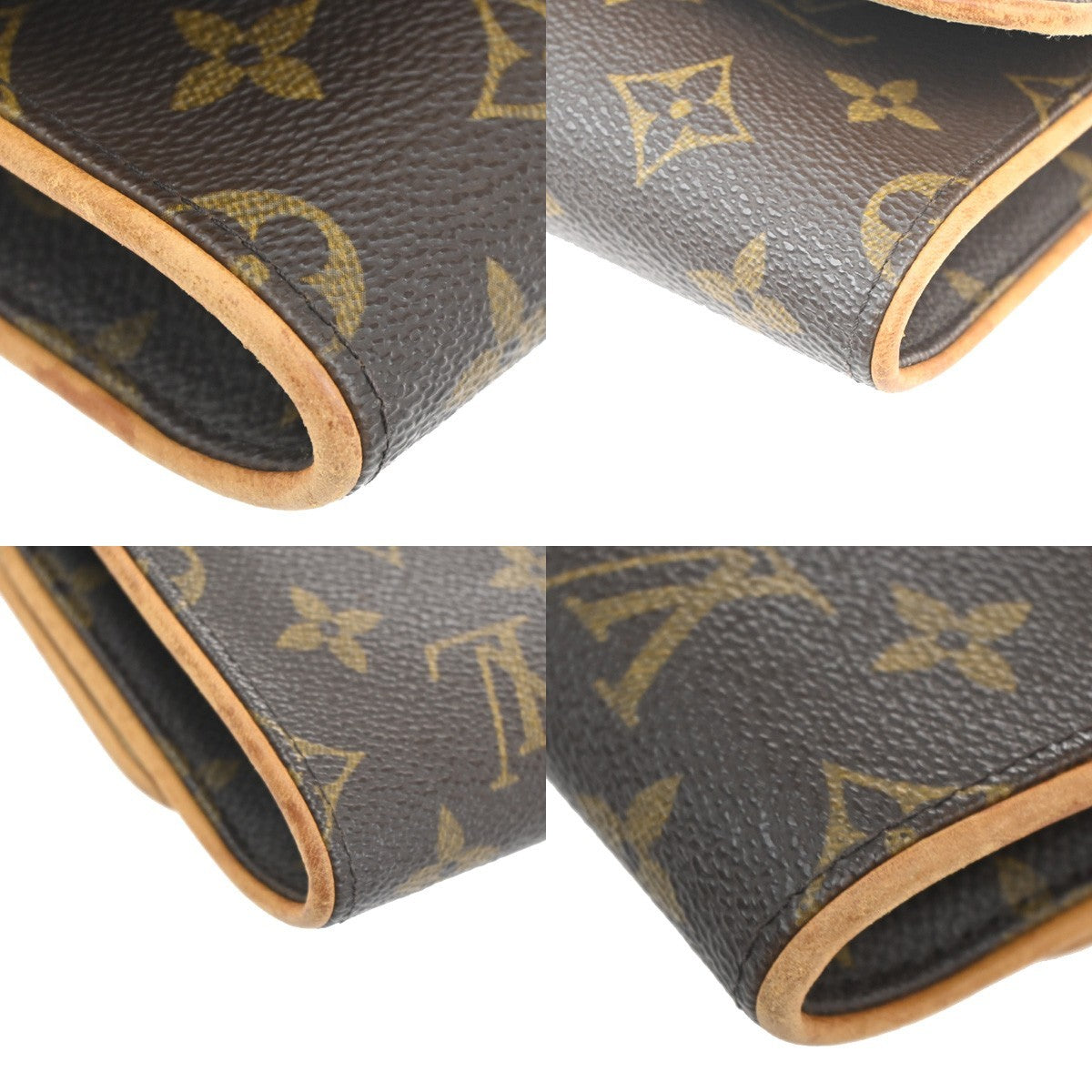 Louis Vuitton Twin Handbag Monogram Canvas, BROWN, CANVAS, Shoulder bag