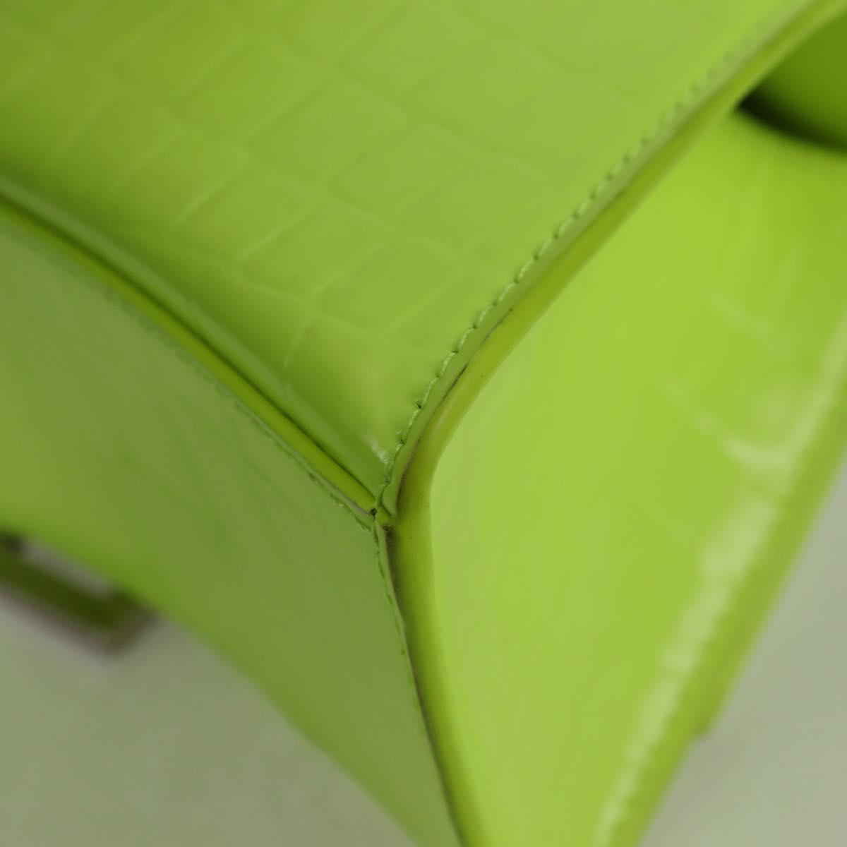 Balenciaga Hourglass Top Handle Bag Leather, GREEN, LEATHER, Handbag