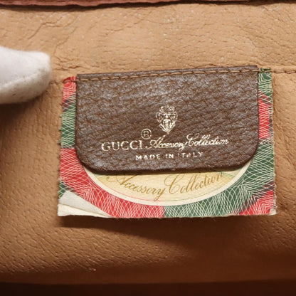 Gucci Vintage old clutch Canvas, BEIGE, PVC, Clutche & pouche