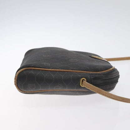 Christian Dior Vintage Honeycomb Shoulder Bag Canvas, BLACK, CANVAS, Shoulder bag