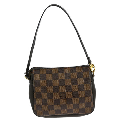 Louis Vuitton Trousse Make Up Bag Damier Canvas, BROWN, CANVAS, Clutche & pouche