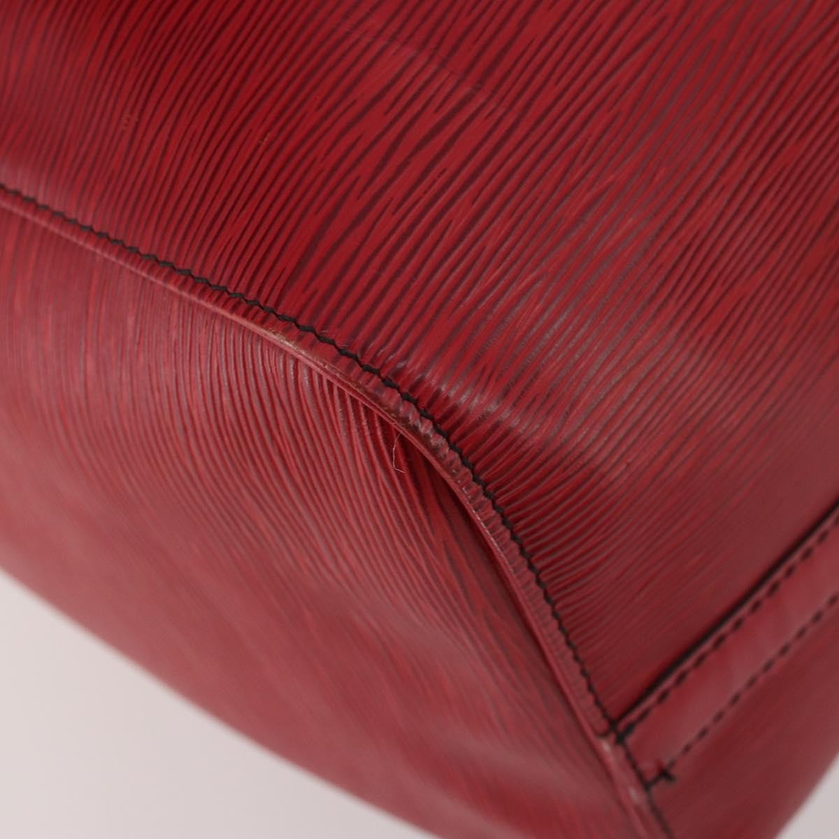Louis Vuitton Keepall Bag Epi Leather, Red, Leather, Travel Bag