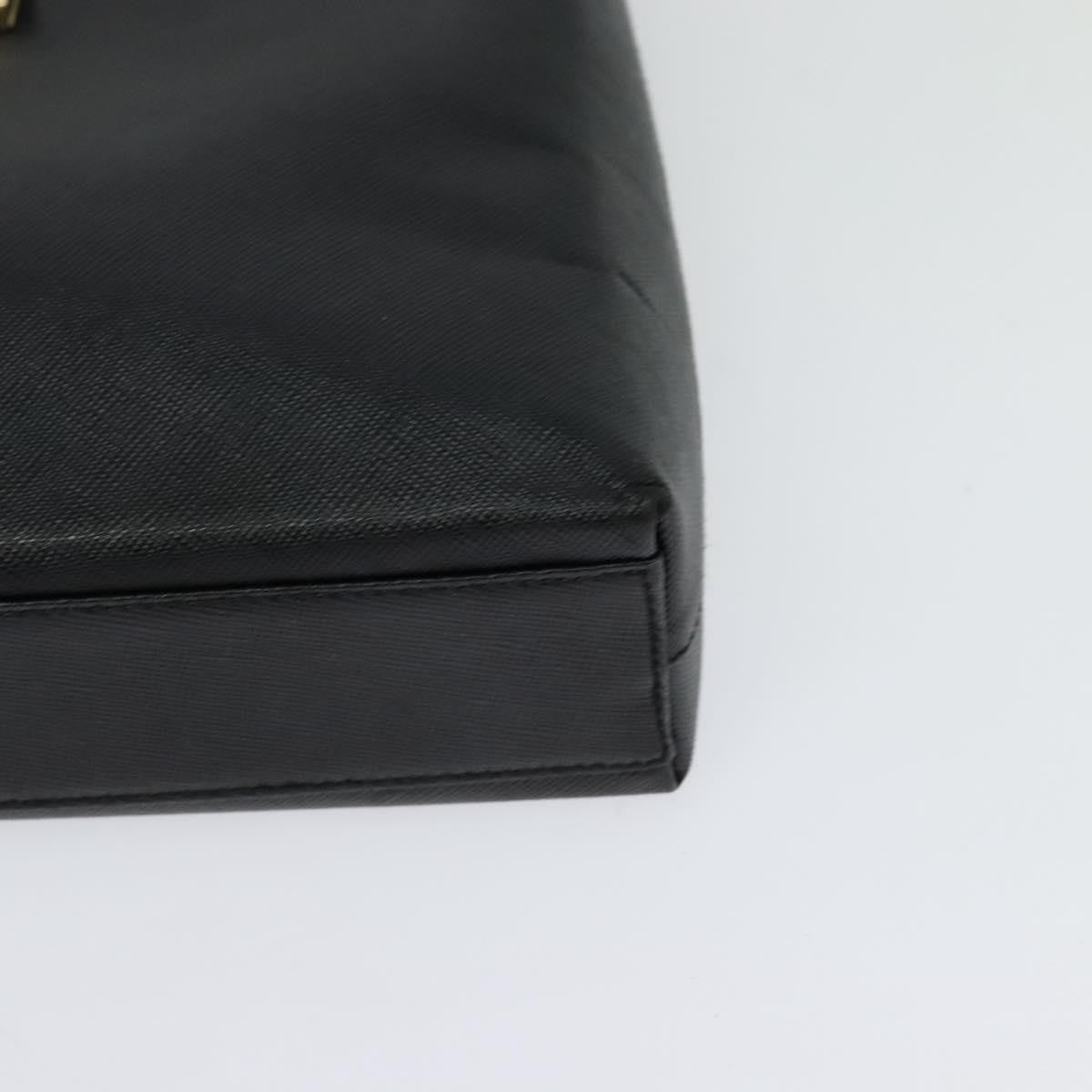 Salvatore Ferragamo Gancio Flap Hobo Leather, BLACK, LEATHER, Shoulder bag