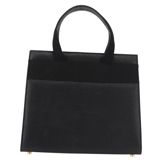 Salvatore Ferragamo Convertible Vara Bow Tote Leather, BLACK, LEATHER, Tote bag