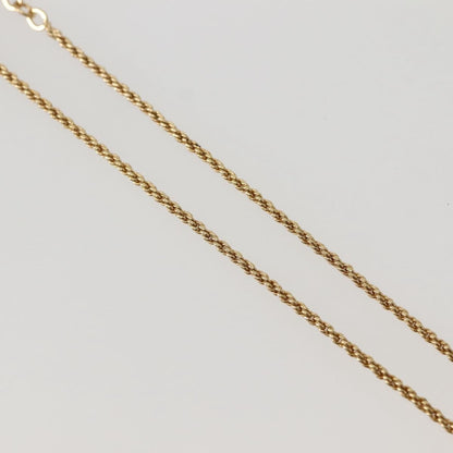 Christian Dior CD Pendant Necklace Metal, GOLD, METAL, Necklace