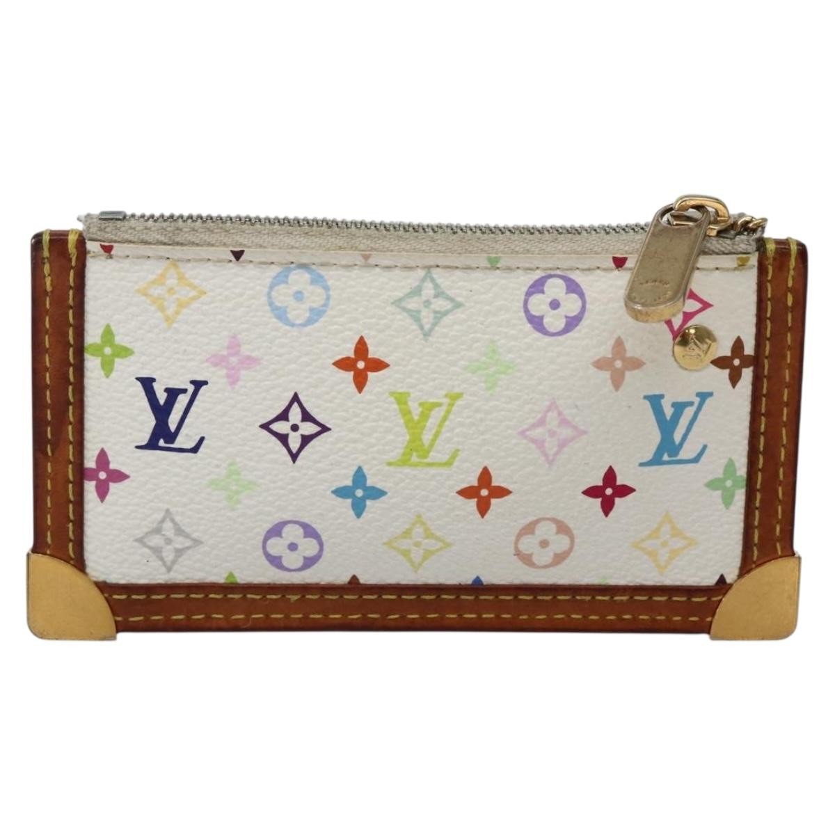 Louis Vuitton Pochette Clés Monogram Canvas, MULTICOLOUR, CANVAS, Wallets