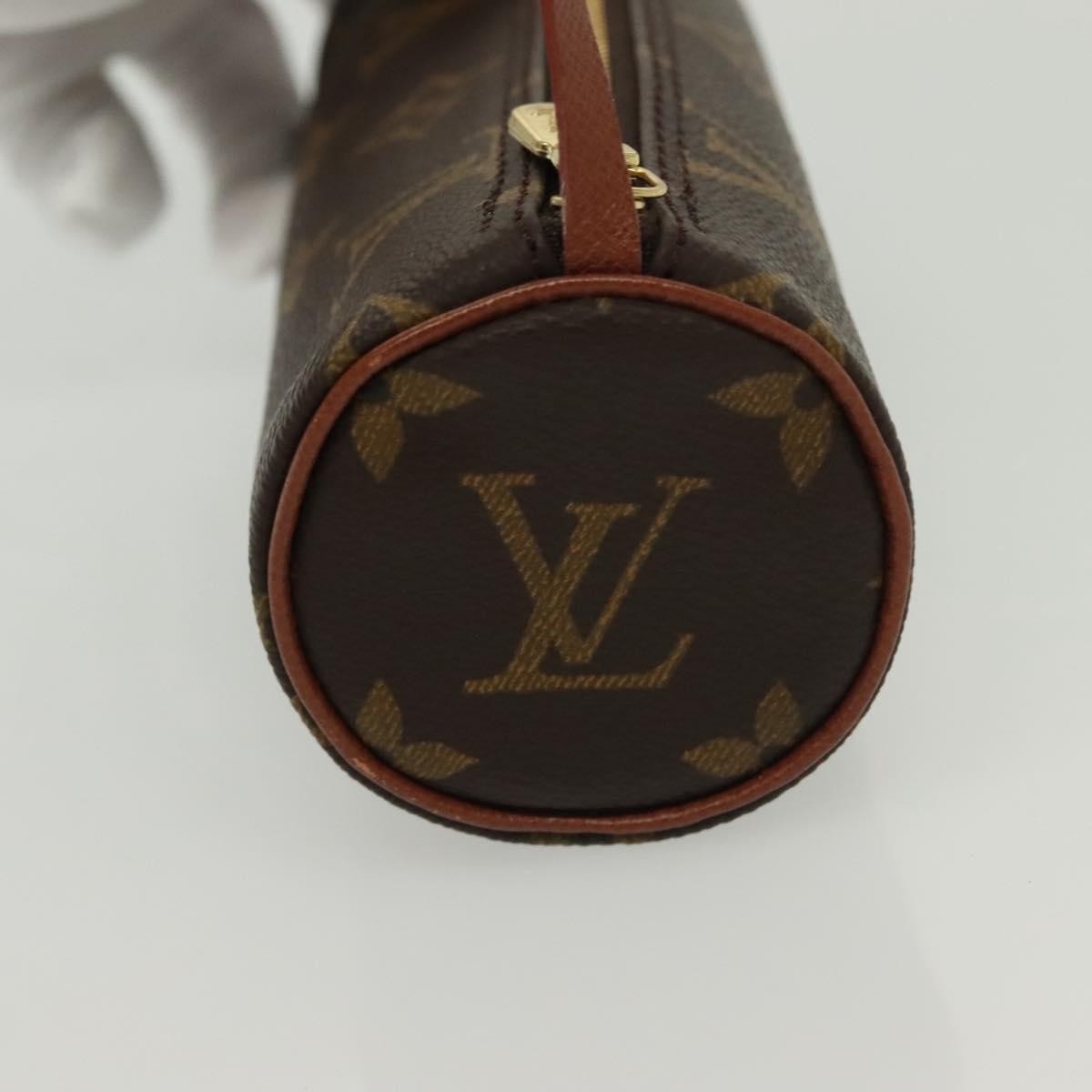 Louis Vuitton Papillon Pochette Monogram Canvas, BROWN, CANVAS, Handbag